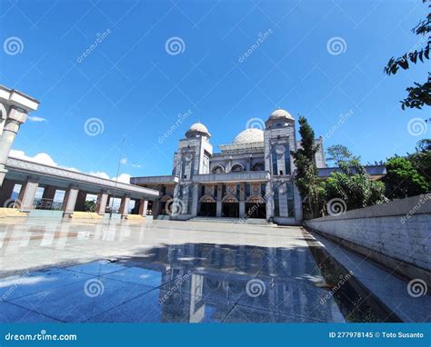 Al Mi& X27;Raj Grand Mosque, Bogor City Stock Image - Image of miraj ...