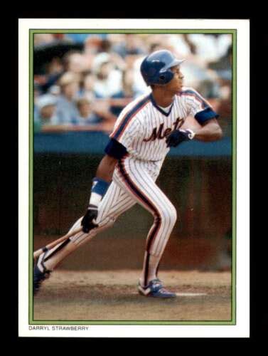 Topps Darryl Strawberry New York Mets Id Ebay