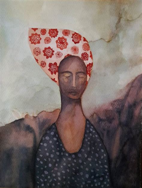 Somalia Woman Painting by Agata Wojak | Saatchi Art