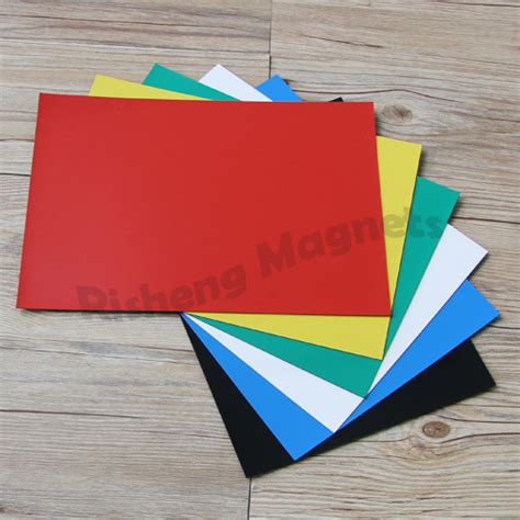 High Quality Pvc Vinyl Flexible Magnetic Sheet 05mm X 210mm X 297mm