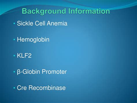 Ppt The Role Of Kr Ppel Like Factor In Erythroid Cells Powerpoint