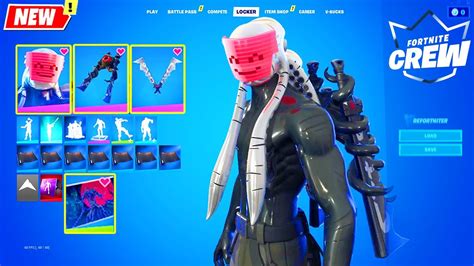 Fortnite November Crew Pack The Inkquisitor Skin Fortnite Early