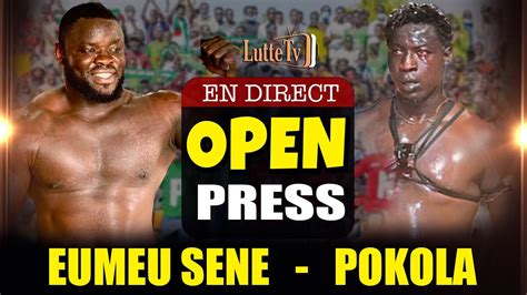 Direct Pikine Open Press Eumeu S Ne Et Pokola Bald Pour Les Combats