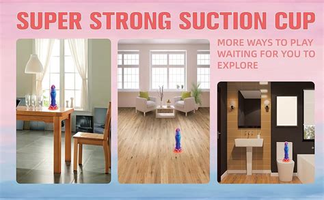 Huzoomtoyz Riesen Fantasy Dildo von Monster mit Saugnäpfen Realistischer Dildo Origineller