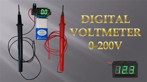 Mini Digital Voltmeter YouTube