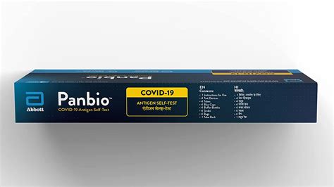 Panbio Covid Antigen Self Test Tests Kit Price Uses Side