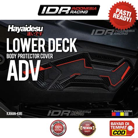 Hayaidesu Honda Adv Lower Deck Left Right Body Protector Cover