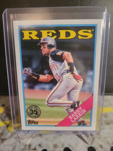 2023 Topps Series 1 Barry Larkin T88 55 1988 Topps Baseball