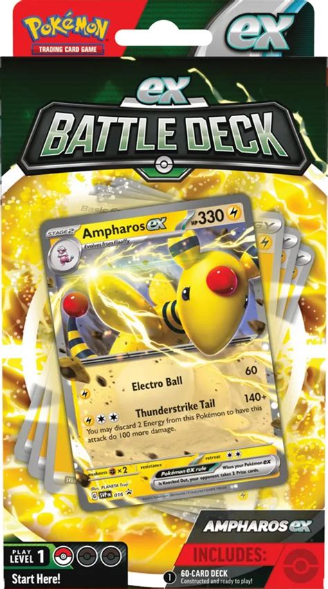 Echo Pok Mon Trading Card Game Ampharos Ex Battle Deck Bramalea City