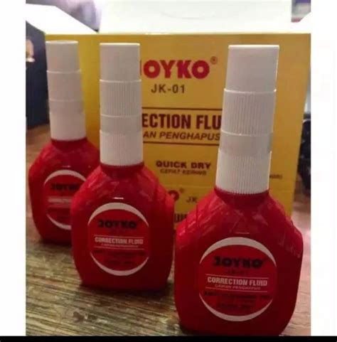 Tipe X Cair Joyko JK 01 Correction Fluid Lazada Indonesia