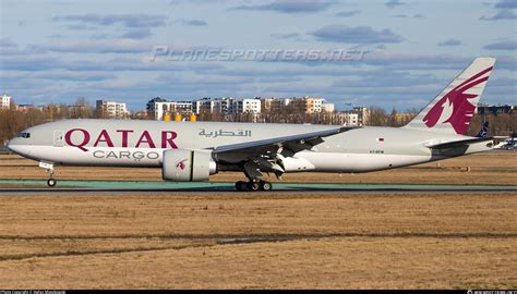 A7 BFM Qatar Airways Cargo Boeing 777 FDZ Photo By Stefan Mieszkowski