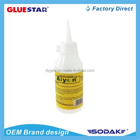 Clear Silicone Liquid Glue High Quality School Stationery Glue China Alcohol Glue And Fabric