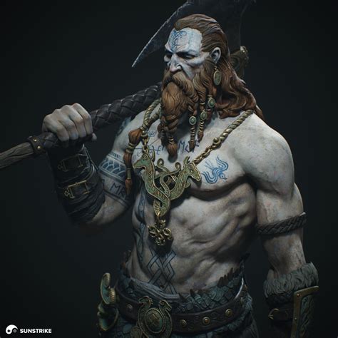 ArtStation - Celtic Warrior, SunStrike Studios | Celtic warriors ...