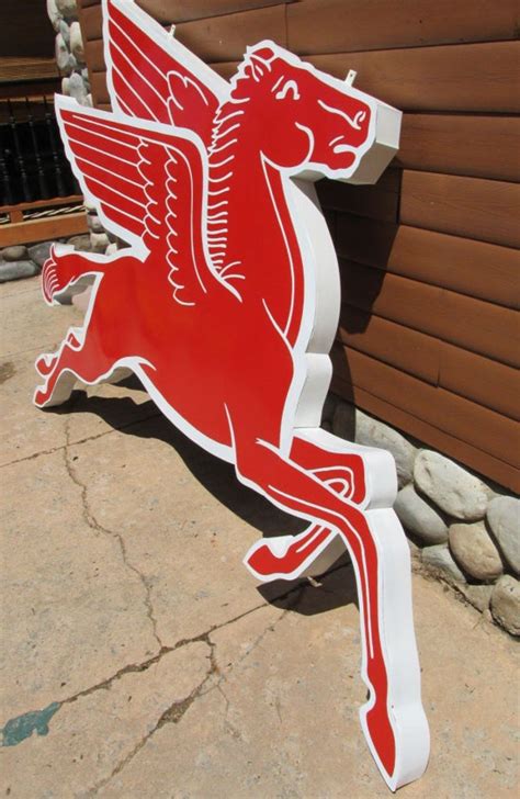 Mobil Pegasus Sign Newly Made Mobil Pegasus Cookie Cutter Etsy In