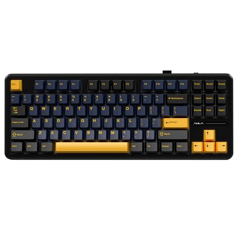 AULA F Pro Junta Teclado Mecânico para Jogos TKL Layout Sem Fio Hot Swap RGB Teclado