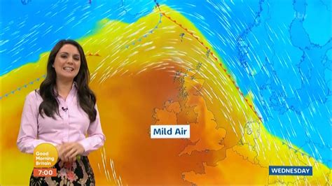 Laura Tobin Itv Hd Good Morning Britain Weather October 23rd 2018 Youtube