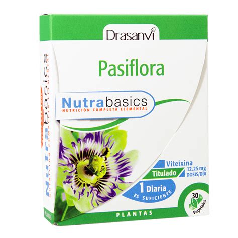 Passionflower 30 Capsules Nutrabasics Drasanvi Drasanvi English