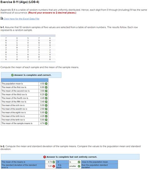 Solved Exercise Algo Lo Appendix B Is A Table Chegg