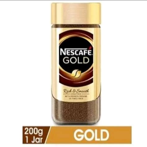 Nescafe Gold Rich Smooth Pure Soluble Coffee G Lazada