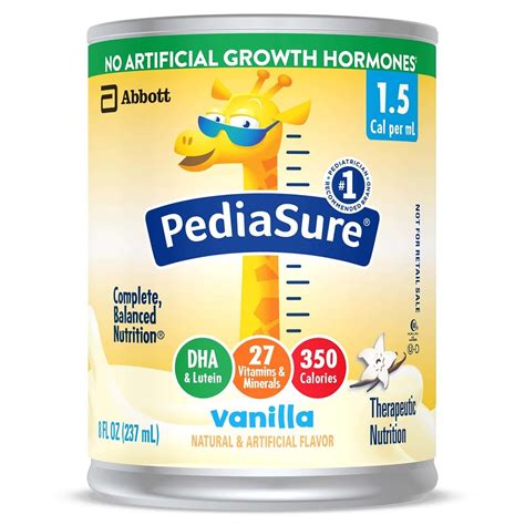 Pediatric Oral Supplement Pediasure Cal Vanilla Flavor Oz Can