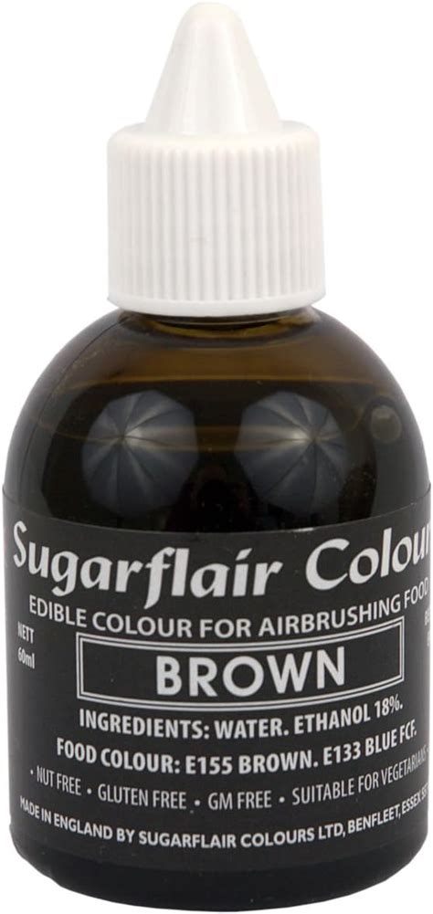 Sugarflair Airbrushing Food Colour Edible Airbrush Liquid Colouring