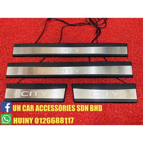 Honda City Gn 2020 Abs Led Side Sill Plate Door Side Step READY STOCK