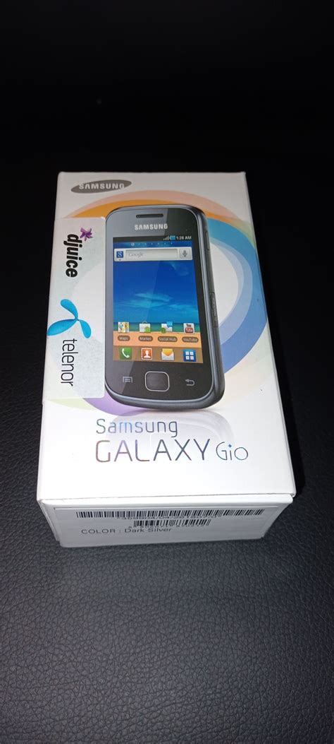 Samsung Galaxy Gio GT S5660 Sort Uåpnet FINN torget