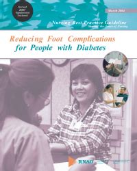 Reducing Foot Complications for People with Diabetes | Registered Nurses' Association of Ontario