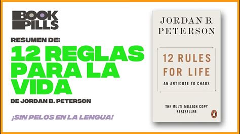 Reglas Para La Vida Jordan B Peterson Resumen Un Libro Sin