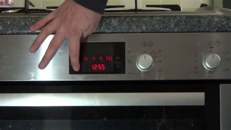 How To Tip 99 Set The Time On Clock Of A Bosch Oven Youtube