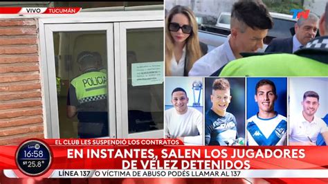 Por Qué Quedaron Detenidos Los Cuatro Jugadores De Vélez Denunciados