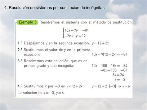 Eso Tema Sistemas De Ecuaciones Pdf