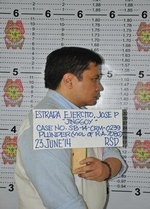 ABS CBN News On Twitter Senator Jinggoy Estrada S Mugshot Photos