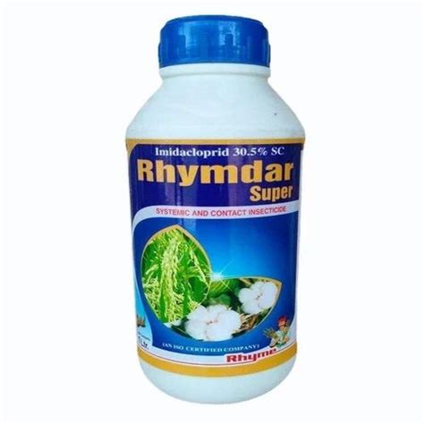 Liquid Rhymdar Super Imidacloprid Insecticide Litre Bottle At Rs