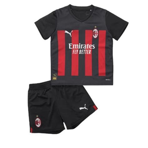 Fußballtrikots AC Milan kinder Heim Trikotsatz 2022 23 adidas fußball