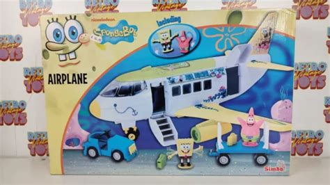 Spongebob Squarepants Airplane Simba New Vintage Nickelodeon Air Bikini Picclick Uk