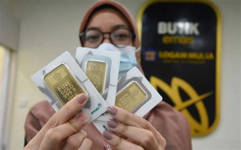 Harga Emas Antam Turun Rp2 000 Jadi Rp1 125 Juta Per Gram Suara Surabaya