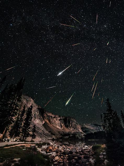 Perseid Meteor Shower - 620x826 Wallpaper - teahub.io