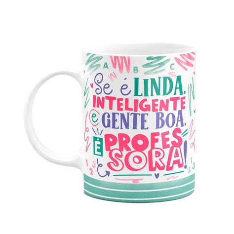 Caneca Personalizada Professora Infantil Black Friday Pontofrio