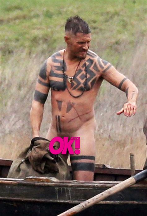 Tom Hardy In All His Nsfw Glory The Actor Is Completely Naked On Set