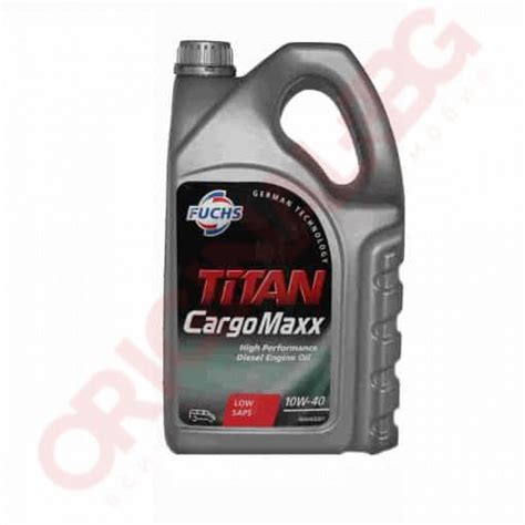 Масло FUCHS TITAN CARGO MAXX 10W40 5L Двигателни масла Original bg