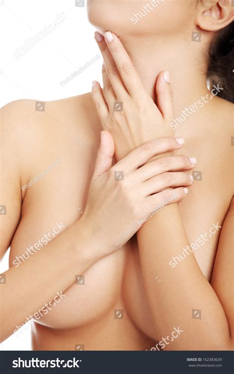 Sexy Beautiful Naked Woman Covering Her Stock Photo 162383639 Shutterstock