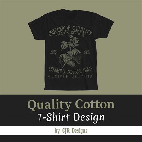 Quality Cotton T-Shirt Design – MasterBundles