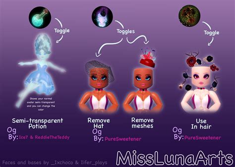 Halloween Toggle Concepts By @MissLunaArts On Twitter : r/RoyaleHigh_Roblox