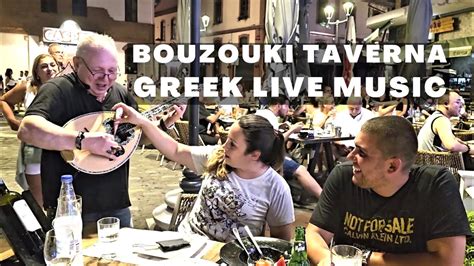 Bouzouki Live Music Greek Night Taverna Thessaloniki Traditional