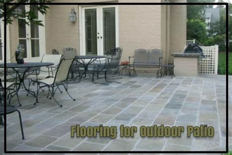 Flooring for Outdoor Patio (Guide)