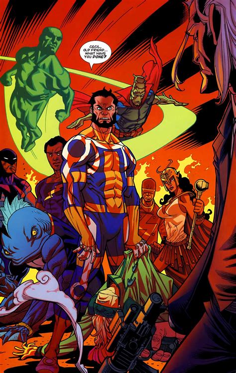 Old Guardians of the Globe and Young Cecil | Invincible comic, Comics ...