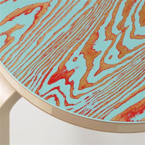 Artek Aalto Coloring Special Edition Stool Artek Alvar Aalto Three