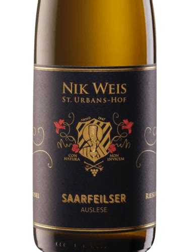 Weingut Nik Weis St Urbans Hof Saarfeilser Auslese Vivino