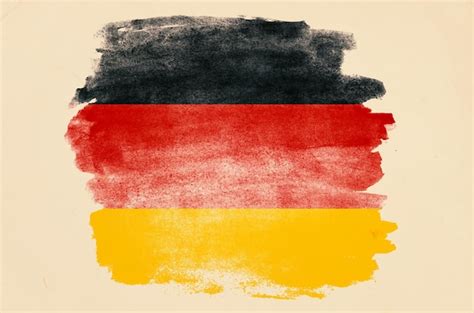 Bandera de alemania con textura antigua grunge y vintage | Foto Premium